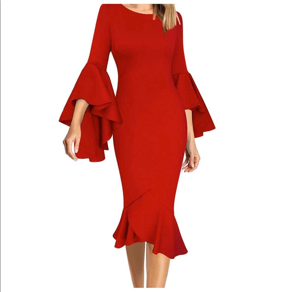 Red Cocktail Dress